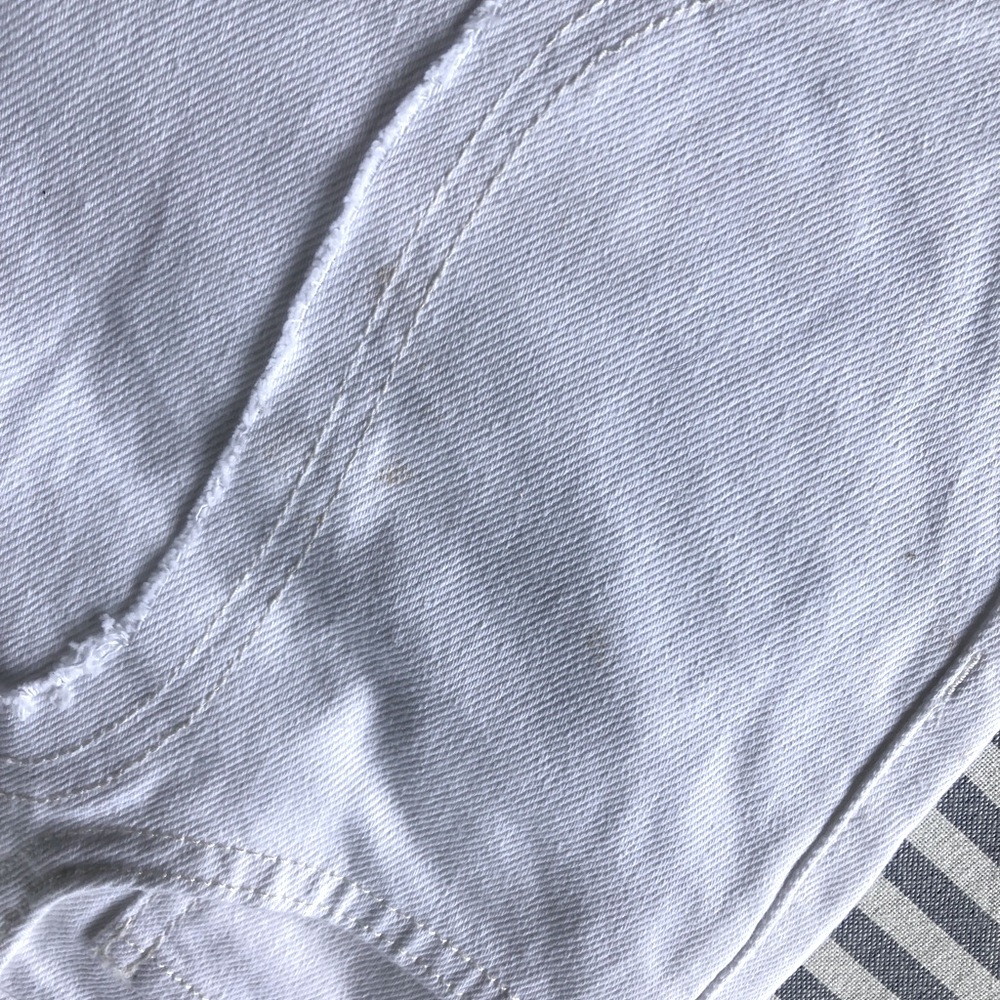 Target Wild Fable Women’s White Wide Leg Jeans Size 6 Unique Design - Picture 13 of 13